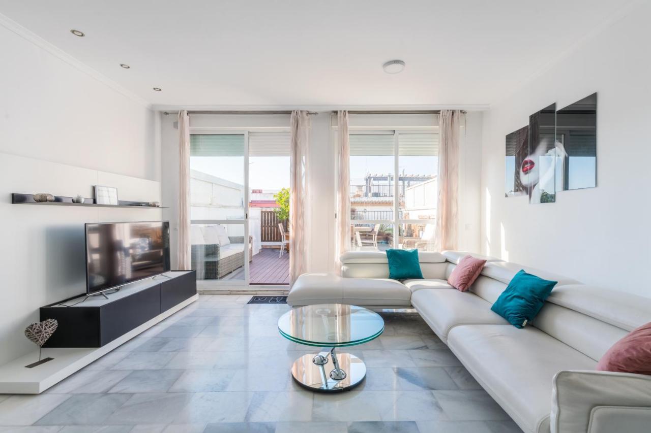 Luxury Duplex 200 M2 Terrace Parking StayinSevilla Eksteriør bilde