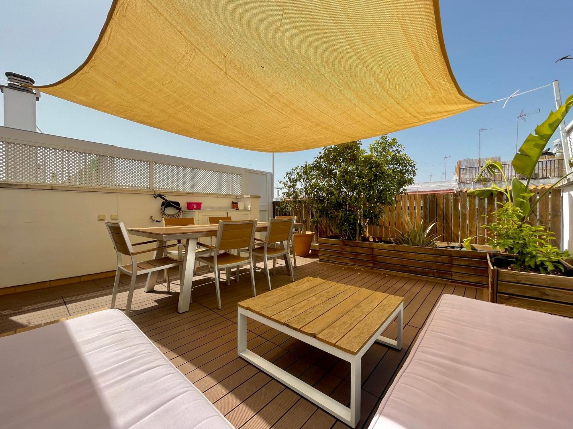 Luxury Duplex 200 M2 Terrace Parking StayinSevilla Eksteriør bilde