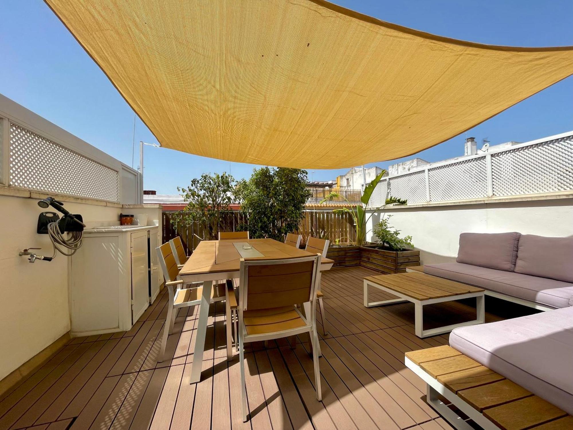 Luxury Duplex 200 M2 Terrace Parking StayinSevilla Eksteriør bilde